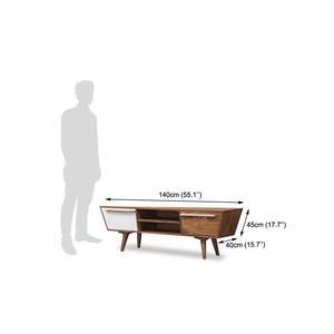 Elegant Stylish Solid Wood Ellen <b>TV</b> Unit Living Room Cabinets - Product Image 3