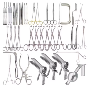 Juego de Instrumentos Quirúrgicos Pequeños Reutilizables Manuales de Acero Inoxidable Alemán de Alta Calidad Mediva Essence de 32 Piezas para Ginecología - Product Image 1