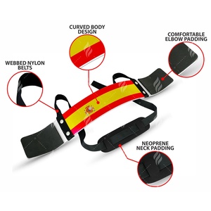 อุปกรณ์พยุงแขนสำหรับสร้างกล้ามไบเซ็ปและไทรเซ็ปส์ แบบปรับได้ ทนทาน ป้องกันอย่างดี ผลิตจากนีโอพรีนและโฟมความหนาแน่นสูง ขายส่ง ราคาดีที่สุด - Product Image 6