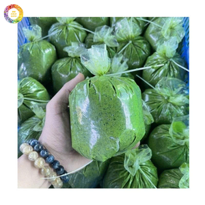 ใบมันสำปะหลังแช่แข็งเก็บเกี่ยวสดทำความสะอาดและบรรจุสำหรับซุปสตูว์และสูตร - Product Image 1