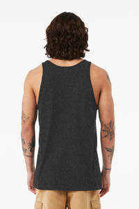 Débardeurs de sport, t-shirts respirants pour la salle de sport, débardeurs athlétiques sans manches Bella Canvas, débardeur en jersey à col rond pour homme - Product Image 6