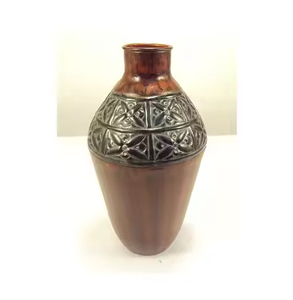 Hot Selling Hotel & Restaurant Tableware Decoration Flower <b>Vase</b> Aluminum Elegant Design Antique Finishing Flower <b>Vases</b> - Product Image 6