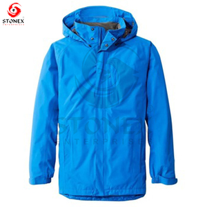 Chaqueta exterior con estampado personalizado, chubasquero desmontable con capucha, impermeable, cortavientos, chubasquero para hombre. - Product Image 6