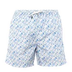 Short de bain Long, en maille, coton, Design personnalisé, pour femmes, vêtements de plage, été 100% - Product Image 3