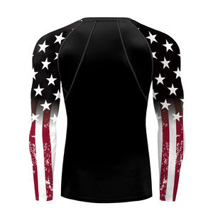 Comfortable and Breathable Solid Color <b>Men</b> <b>Rash</b> <b>Guard</b> Manufacturing Cheap Price Adult Size <b>Men</b> <b>Rash</b> <b>Guard</b> - Product Image 4