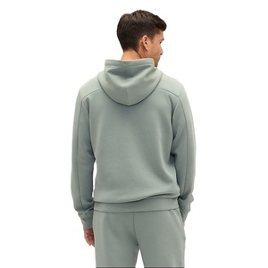 Mode hommes fermeture éclair à capuche classique à manches longues conception chaud polaire à manches longues à capuche Logo personnalisé en vrac vêtements en gros - Product Image 4