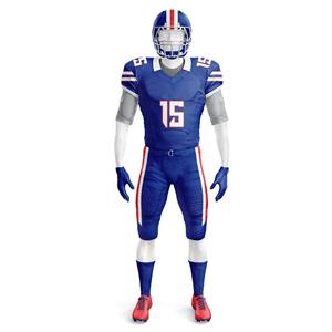 Uniforme de fútbol americano personalizado para hombre recién llegado manga corta impresa 100% poliéster antibacteriano al por mayor para equipo - Product Image 5