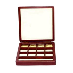 Scatole di Lusso Premium Personalizzate in Legno/MDF per Cioccolatini, Datteri, Caramelle e Monete con Inserti per Vassoi - Product Image 5