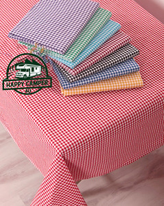 American Style Checkered Dining <b>Tablecloth</b> Woven Cotton Gingham Fabric Washable Customizable Home and Outdoor Use Modern Style - Product Image 5