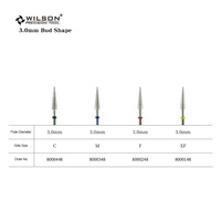 Kits de taladro de uñas multifuncionales en forma de brote de 3,0mm para pulir y quitar clavos de extensión artificiales con brocas de diamante