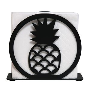 Porte-mouchoirs en fer artisanal, revêtement en poudre noire, imperméable, qualité supérieure, design moderne, prix raisonnables - Product Image 4