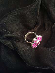 Trending Vintage <b>925</b> <b>Silver</b> <b>Ring</b> for Women Pink Bezel Setting Wedding/Party/Anniversary Jewelry - Product Image 2