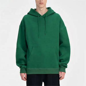 Sweats à capuche pour hommes personnalisés en gros Logo personnalisé impression et broderie coton style décontracté modèle de base sweats à capuche de haute qualité - Product Image 5