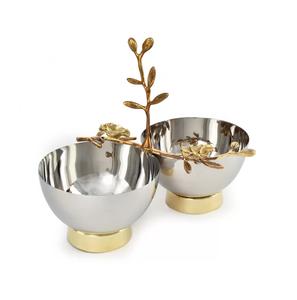 ชามตกแต่งหรูหราทันสมัยพร้อมอลูมิเนียมเกรดสูงสำหรับตกแต่งงานปาร์ตี้ - Product Image 1