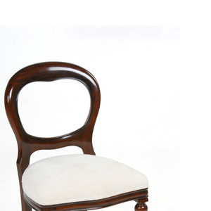 Chaise de chambre à coucher rembourrée moderne avec pieds en bois sièges confortables pour meubles de maison - Product Image 4