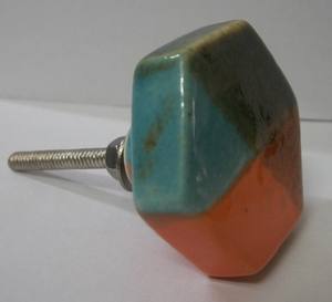 Poignées et boutons en céramique colorés avec poignées pour quincaillerie d'armoires de cuisine et de salle de bain pour l'organisation des tiroirs - Product Image 4