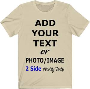 Camiseta estampada personalizada con logotipo para hombre, camiseta promocional de tu propia marca, camiseta de trabajo personalizada para hombre - Product Image 1