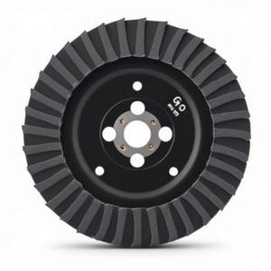 Abrasive Round <b>Brush</b> 140mm M14 1.5mm Wire Silicon Carbide Grit 60 - Product Image 3