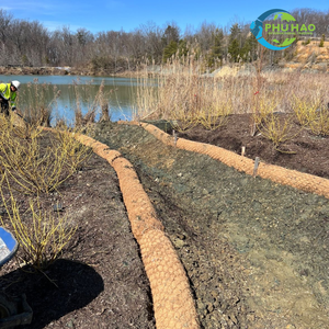 Top Product COIR LOG Natural Coir Log for Soil Stabilization and Plant Root <b>Establishment</b> with High Quality - Product Image 4