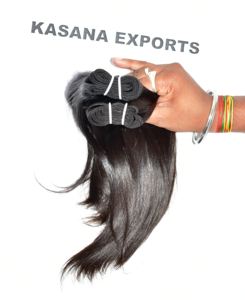 100 Virgin Remy Double Drawn Indian natural <b>color</b> <b>hair</b> black women Straight Weave Bundles <b>Braiding</b> Unprocessed Human <b>Hair</b> - Product Image 3