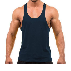 Servicio OEM nuevo 2025 Etiqueta Privada algodón y poliéster Fitness entrenamiento hombres gimnasio desgaste culturismo camiseta sin mangas proveedor de BD - Product Image 5