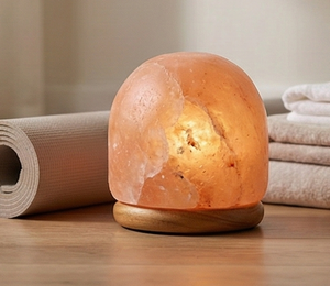 Lámpara de Sal Rosa del Himalaya, Material Orgánico, Hecha a Mano, Forma Personalizada para Spa de Pies, Desintoxicación, Mejora de la Circulación, Reducción de Toxinas - Product Image 3