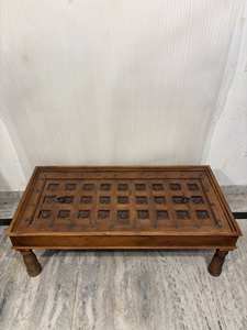 Table basse moderne de luxe en bois massif avec hauteur réglable, design personnalisable pour salon, chambre, salle à manger, villa, décoration intérieure - Product Image 2