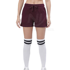 Pantalones cortos de mujer con contraste de color a precio barato fabricados en Pakistán, pantalones cortos cómodos de alta calidad para mujer - Product Image 1