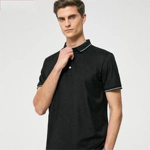 Polo de manga corta de alta calidad, Polo informal de secado rápido con logotipo personalizado, venta al por mayor - Product Image 1