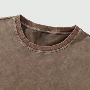 T-shirt pour homme de haute qualité, col rond, 100% coton, manches courtes, coupe classique, décontracté, séchage rapide - Product Image 3