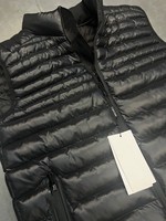 Gilet matelassé en laine pour homme, taille plus, sans manches, coupe-vent, chaud, col en V, pour la randonnée et les voyages