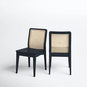 Sillas de café de ratán minimalistas contemporáneas, madera de nuevo estilo para el hogar, comedor, hoteles y restaurantes para uso en la sala de estar - Product Image 4