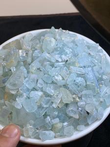 Skardu อความารีนหยาบสีฟ้าเบริลคริสตัลหินอัญมณีธรรมชาติ pakistan สำหรับการทำเครื่องประดับการรักษาคอลเลกชันสีขาว - Product Image 2