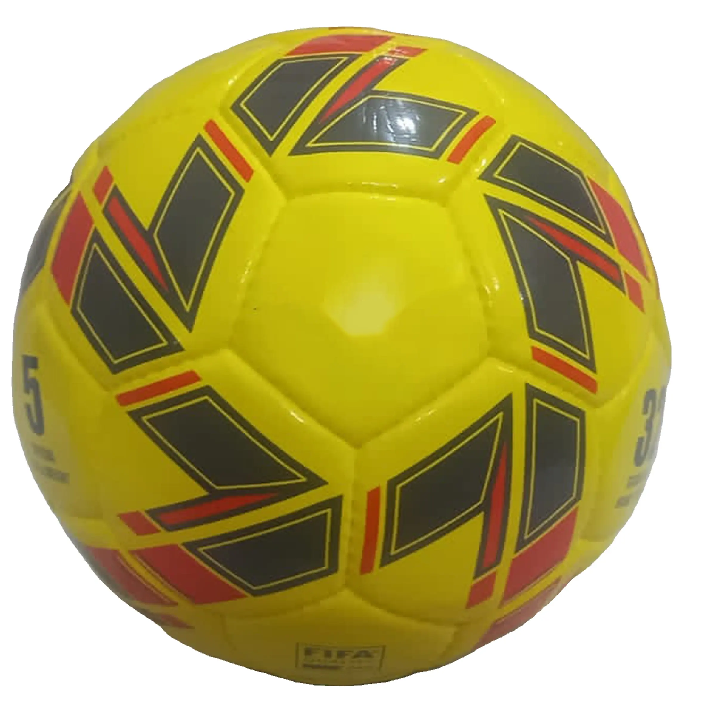 PUレザー手縫いサッカーカスタマイズロゴ印刷良質サッカーボールサイズ5カスタムデザインサッカーボール