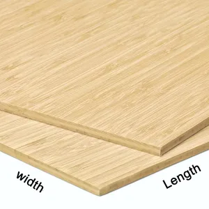 3 Ply 7mm Bamboo panel 1/4" bamboo plywood caramel or natural color