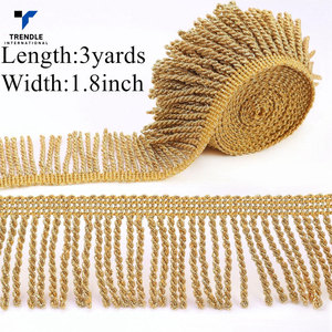 Meilleures ventes, prix bas, haute qualité, franges en fil de bullion, tissu personnalisé, décoratif pour la vente en ligne - Product Image 2