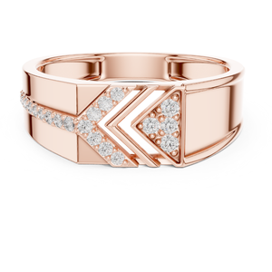 Fancy Round Diamond <b>Ring</b> for <b>Men</b> IGI Certified Lab Grown Stone Luxury Fashion Jewelry Wholesale and Retail Buyers - Product Image 3