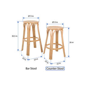 Taburete de ratán al mejor precio, silla para niños, bonito estilo para bebés y niños, decoración de fiestas y aulas, muebles al por mayor de Vietnam - Product Image 2