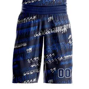 Logo de l'équipe de personnalisation de conception libre chemise vêtements de sport de couleur unie uniforme de basket-ball pour hommes - Product Image 5