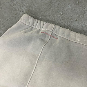OEM logotipo personalizado calle pantalones de chándal gráfico letra eslogan peso pesado Jogger holgado Sun Faded desgastado lavado ácido Flare pantalones de chándal - Product Image 4