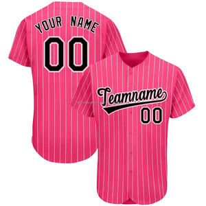 Camiseta de Béisbol 2024, Diseño OEM, Transpirable, de Secado Rápido, 100% Poliéster, Lisa, sin Estampado, Manga Corta, Ropa Deportiva - Product Image 5