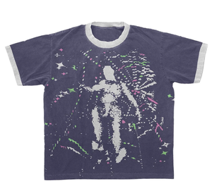 เสื้อยืดผ้าฝ้ายขนาดใหญ่กว่าปกติสำหรับผู้ชายเสื้อยืดผู้ชายพิมพ์ลายกราฟิก - Product Image 6