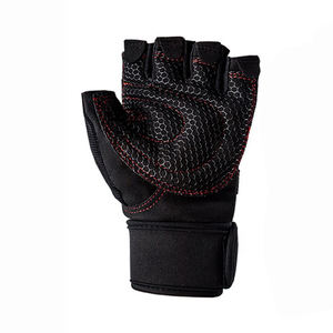 Logotipo personalizado Equipo de gimnasio Guantes de fitness Ejercicio Hombres y mujeres Venta al por mayor Guantes de levantamiento de pesas para gimnasio y ropa deportiva - Product Image 4