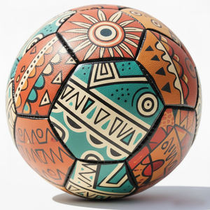 Ballon de football de qualité supérieure taille 5 avec football thermocollé Fabricant PU OEM Conception professionnelle Haute qualité pour les matchs - Product Image 1