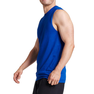 Camiseta sin Mangas Deportiva para Hombre, Sublimada, para Gimnasio, Venta al por Mayor, Camiseta Deportiva Estampada para Hombre, para Entrenamiento - Product Image 2