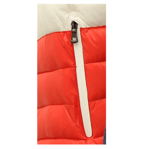 Veste matelassée noire de haute qualité pour homme, logo bulle, col à capuche personnalisé, coupe-vent d'hiver, décoration en fourrure - Product Image 4