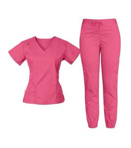 Medical <b>Scrubs</b> Uniforms Women <b>Scrub</b> Nurse Uniform <b>Top</b> for Hospital OEM Service <b>scrub</b> nurse - Product Image 3