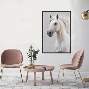 Tableau imprimé sur toile élégant : Décoration murale animale majestueuse, TOILE ENCADRÉE NOIRE - Product Image 1