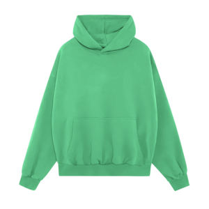 100% Sudadera con capucha de diseño italiano para hombre Tela acogedora y duradera perfecta para días fríos y todo tipo de actividad Color menta - Product Image 1