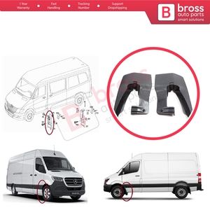 Guardabarros Delantero Derecho e Izquierdo BSP1223 para Sprinter 906 NCV3 Crafter MK1 2006-2017 9068820004 9068820104 - Product Image 5